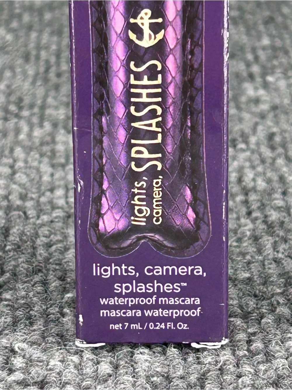 Tarte Lights Camera Splashes Waterproof Mascara Black Full Size 24 oz BNIB